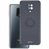 Etui Spacecase Silicone Ring do Redmi Note 9S/9 Pro czarne