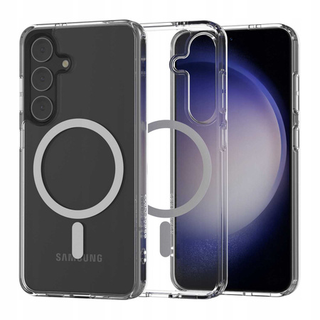 Etui Spacecase Clear Mag do Galaxy S24 przezroczyste