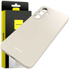 Etui silikonowe Spacecase Silicone Case do Galaxy A35 5G kremowe
