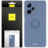 Etui Spacecase Silicone Ring do Redmi Note 12 Pro 5G niebieskie