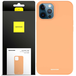 Spacecase Silicone Case iPhone 12 Pro Max orange