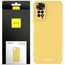 Spacecase Silicone Case Redmi Note 11/11s yellow