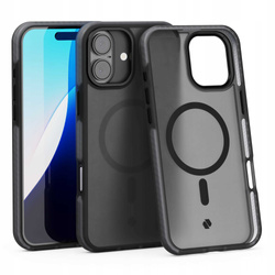 Etui Spacecase Hybrid Fusion Mag do iPhone 16 Plus czarne