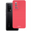 Spacecase Silicone Case Poco F5 Pro red