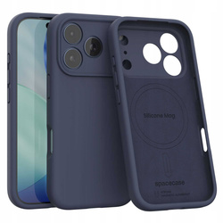 Spacecase Silicone Mag iPhone 17 Pro deep blue
