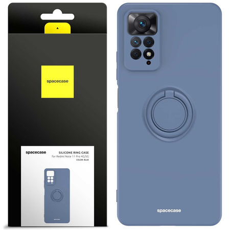 Spacecase Silicone Ring Redmi Note 11 Pro 4G/5G blue