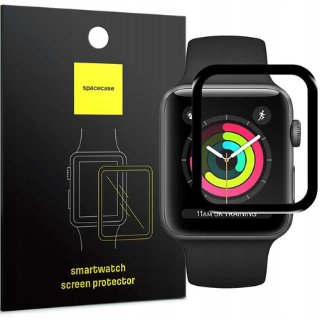 Szkło hybrydowe Spacecase Hybrid Glass do AW 42mm