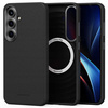 Etui skórzane Spacecase Classy Mag do Galaxy S25 czarne