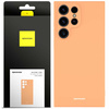 Etui silikonowe Spacecase Silicone Case do Galaxy S23 Ultra pomarańczowe