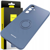 Etui Spacecase Silicone Ring do Galaxy A55 5G niebieskie