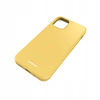 Etui silikonowe Spacecase Silicone Case do iPhone 12 mini żółte