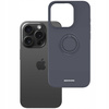 Etui Spacecase Silicone Ring do iPhone 15 Pro czarne