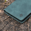 Etui z klapką Spacecase Wallet do Galaxy S21 Ultra niebieskie