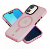 Etui Spacecase Hybrid Fusion Mag do iPhone 16 różowe