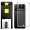 Etui Spacecase Anti-shock do Poco F6 Pro przezroczyste