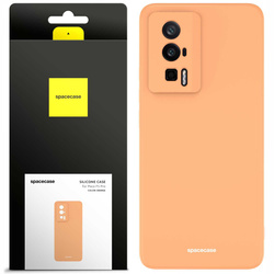 Spacecase Silicone Case Poco F5 Pro orange