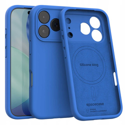 Spacecase Silicone Mag iPhone 17 Pro Max blue