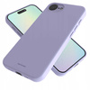 Etui silikonowe Spacecase Silicone Case do iPhone 16e jasno fioletowe