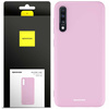 Etui silikonowe Spacecase Silicone Case do Galaxy A70 liliowe