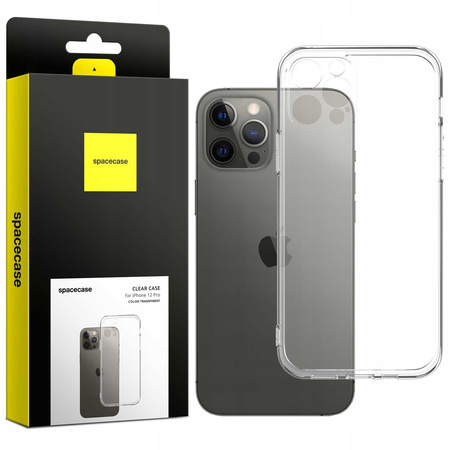 Etui Spacecase Clear Case do iPhone 12 Pro przezroczyste