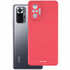 Etui silikonowe Spacecase Silicone Case do Redmi Note 10 Pro czerwone