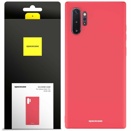 Spacecase Silicone Case Galaxy Note 10+ red