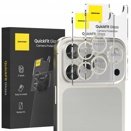 Spacecase Quickfit Camera iPhone 17 Pro / 17 Pro Max silver