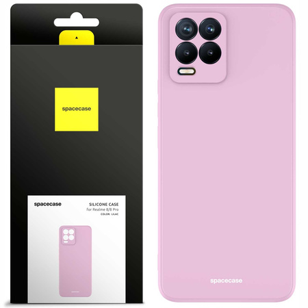 Etui silikonowe Spacecase Silicone Case do Realme 8/8 Pro liliowe