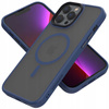 Etui Spacecase Hybrid Mag do iPhone 13 Pro Max granatowe