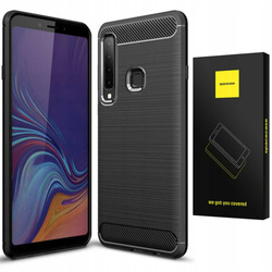 Spacecase Carbon Galaxy A9 2018 czarny