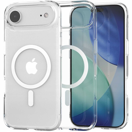 Spacecase Clear Mag iPhone 17 Air white