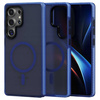 Etui Spacecase Hybrid Fusion Mag do Galaxy S25 Ultra niebieskie