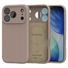 Spacecase Silicone Mag iPhone 17 Pro brown