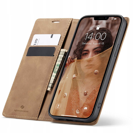 ZAPS Wallet iPhone 13 kawowy