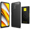 Spacecase Carbon Poco F3 czarny