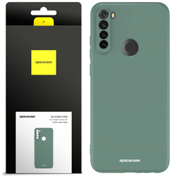 Spacecase Silicone Case Redmi Note 8T dark green