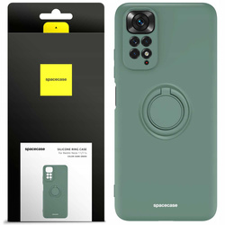 Spacecase Silicone Ring Redmi Note 11/11s dark green