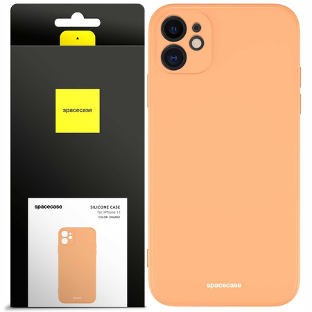 Spacecase Silicone Case iPhone 11 orange