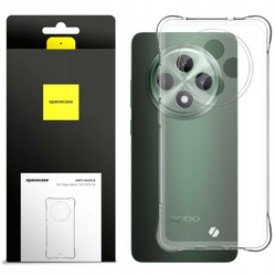 Etui Spacecase Anti-shock do Oppo Reno 12F 5G / 12FS 5G przezroczyste
