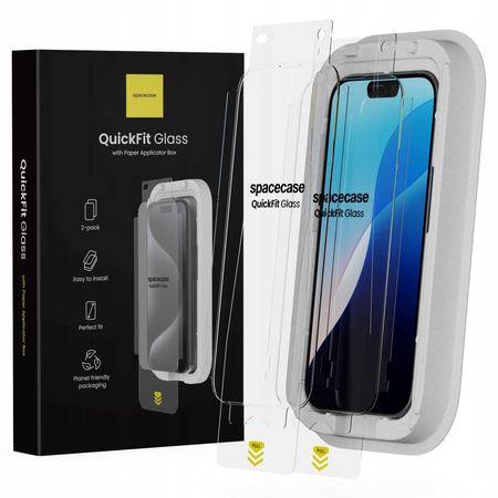 Spacecase QuickFit Glass iPhone 16 Pro