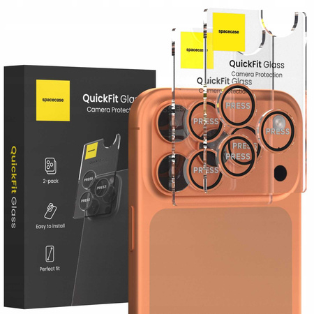 Spacecase Quickfit Camera iPhone 17 Pro/Max orange