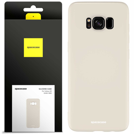 Spacecase Silicone Case Galaxy S8 bone