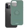 Spacecase Silicone Ring iPhone 12 Pro Max dark green