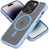 Etui Spacecase Hybrid Mag do iPhone 14 Pro baby niebieskie