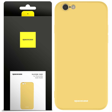 Spacecase Silicone Case iPhone 6/6s yellow