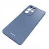Etui silikonowe Spacecase Silicone Case do Galaxy S21 Ultra niebieskie