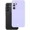 Etui silikonowe Spacecase Silicone Case do Galaxy A35 5G jasno fioletowe