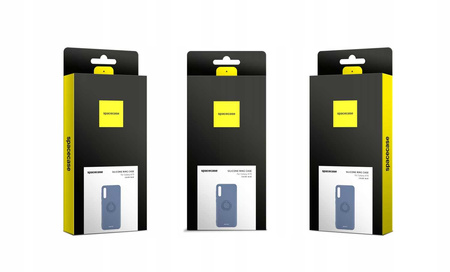 Spacecase Silicone Ring Galaxy A70 blue