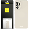 Etui silikonowe Spacecase Silicone Case do Galaxy A53 5G kremowe