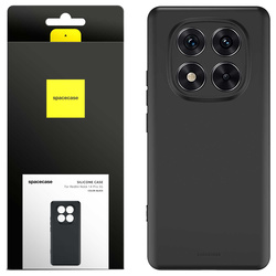 Etui silikonowe Spacecase Silicone Case do Poco X7/Note 14 Pro 5G czarne